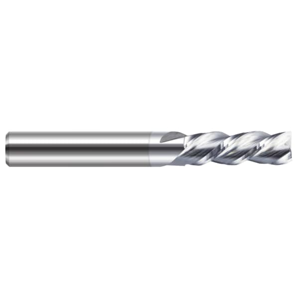 End Mill for Aluminum Alloys - Square, 0.0150" (1/64), Shank Dia.: 1/8"